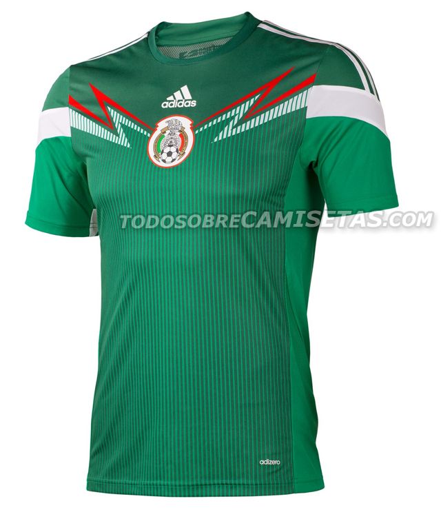 OFICIAL Nuevo Jersey Adidas de México 2014